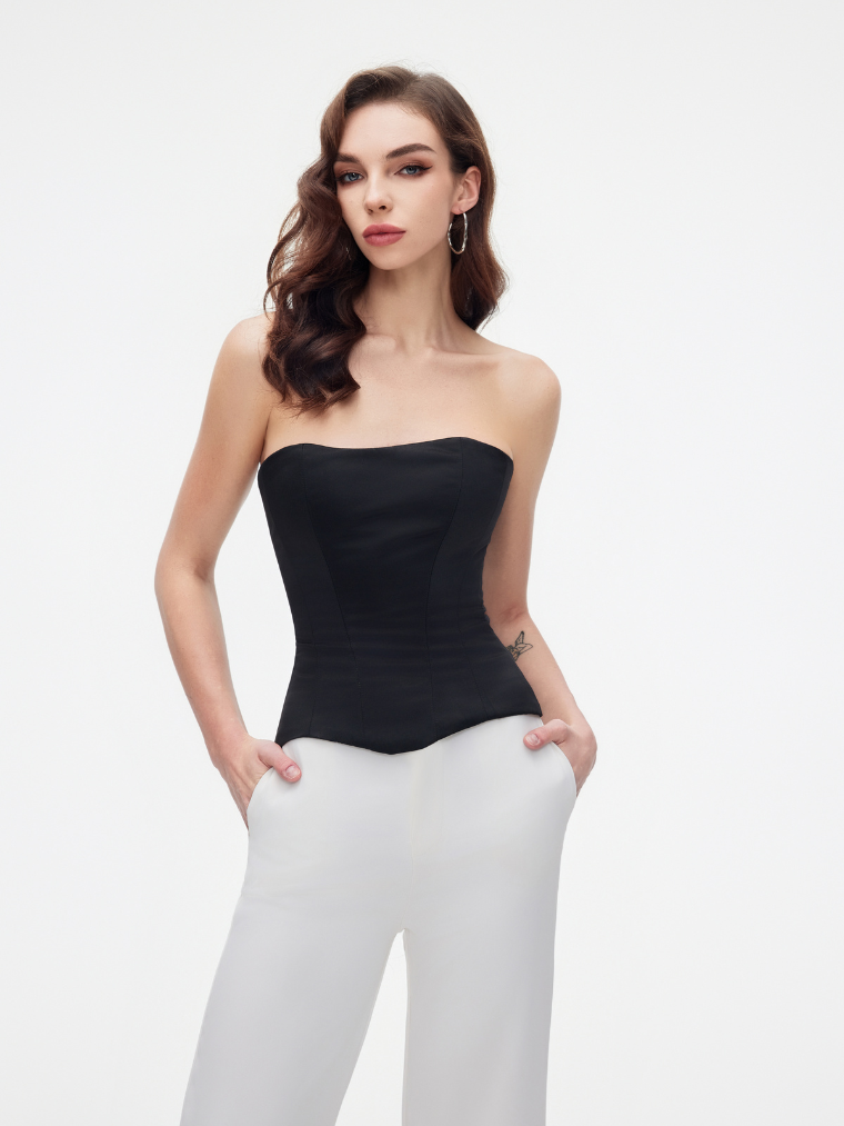 Satin corset 4