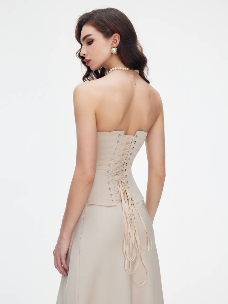 Satin corset 20