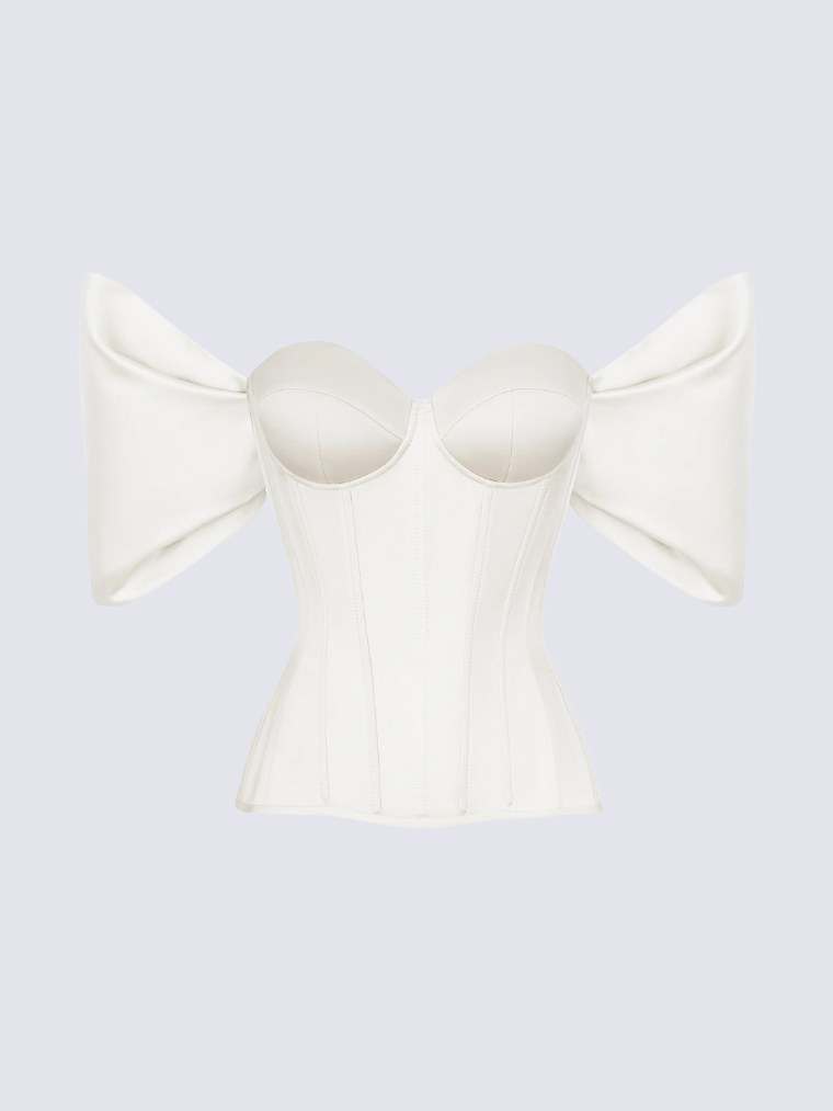 Libra corset white 5