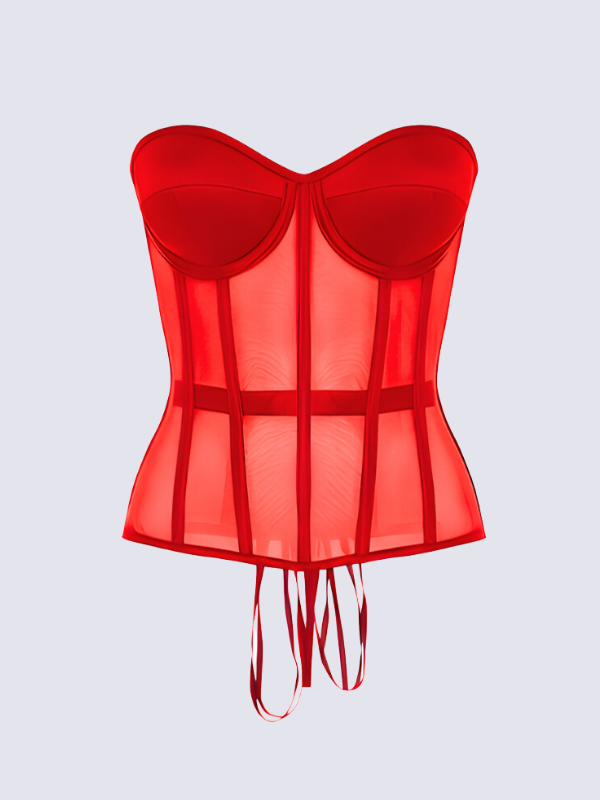 Red Secret form bra 5