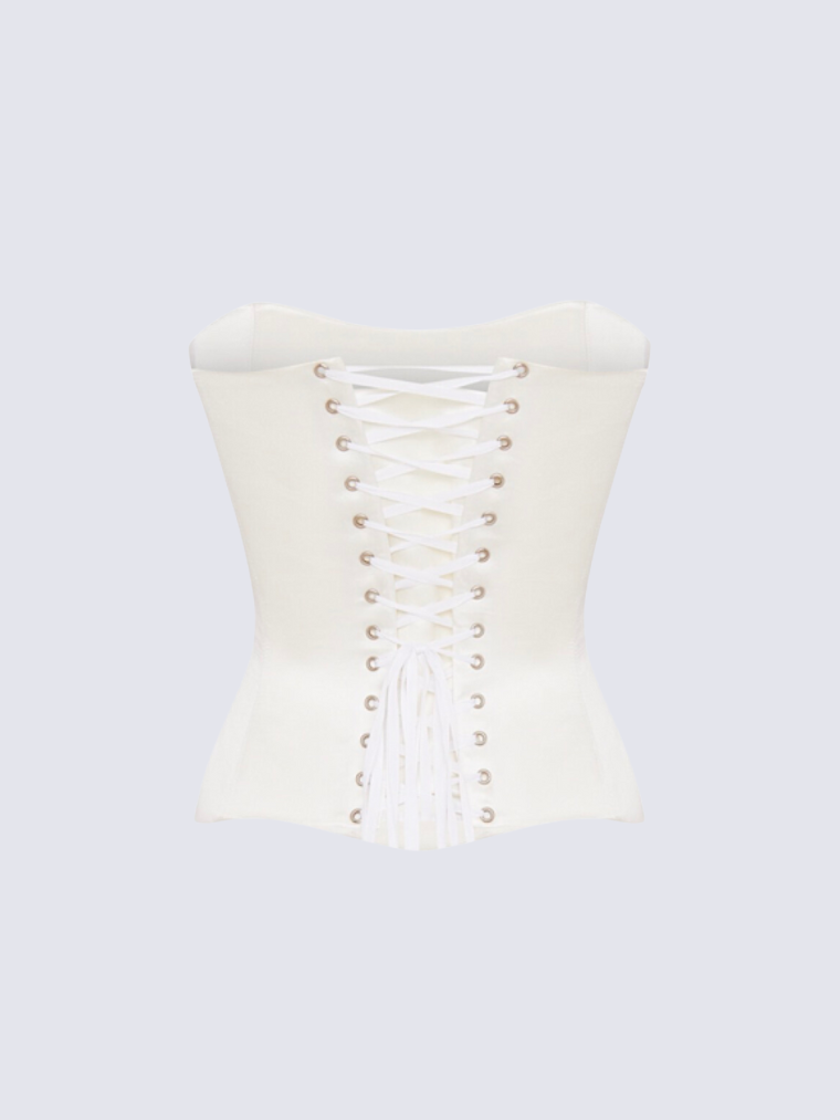 Satin corset 14
