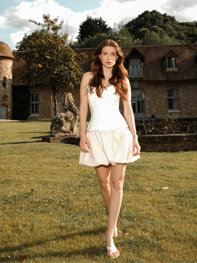 White Grace corset