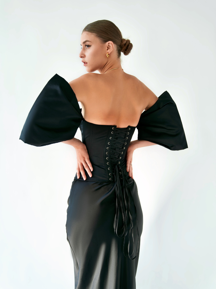 Libra corset black 3