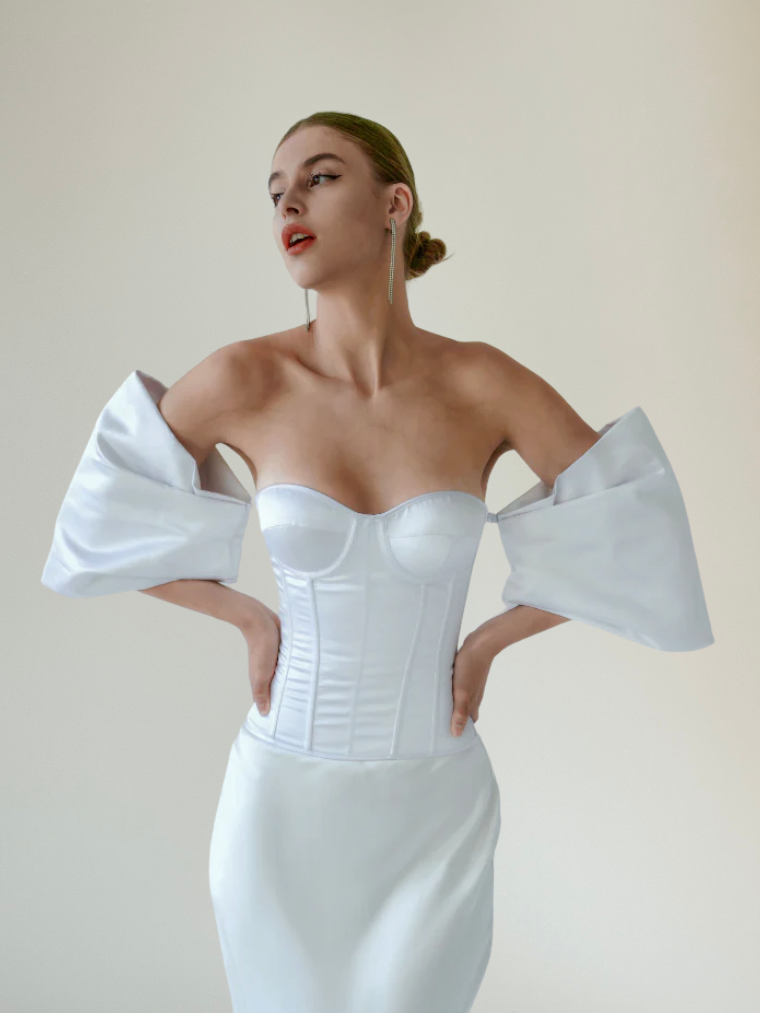 Libra corset white 3