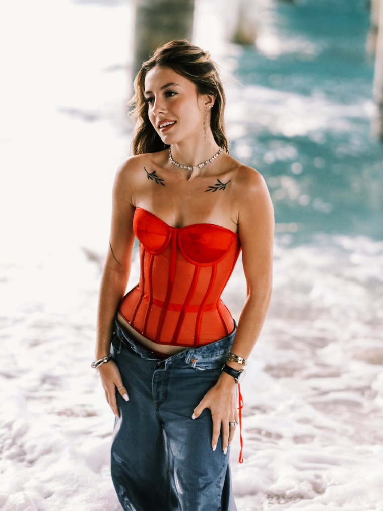 Red Secret form bra 4