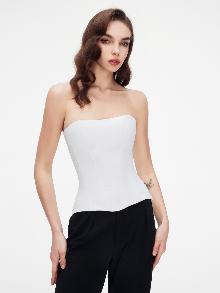 Satin corset 12