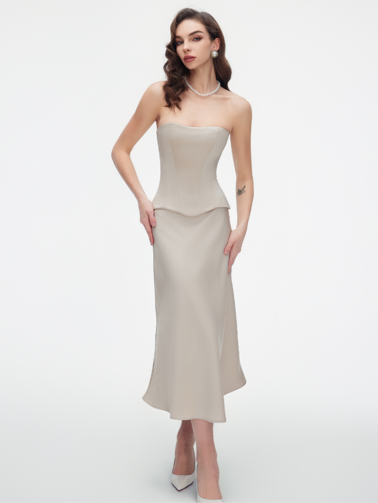 Satin corset 19