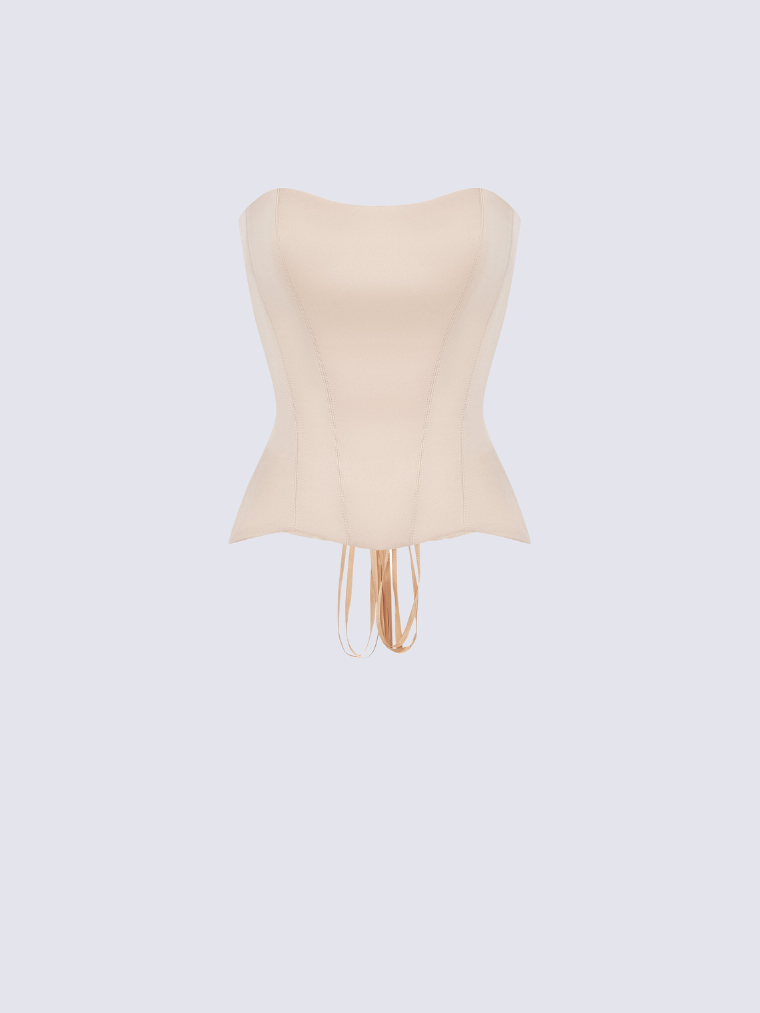 Satin corset 17