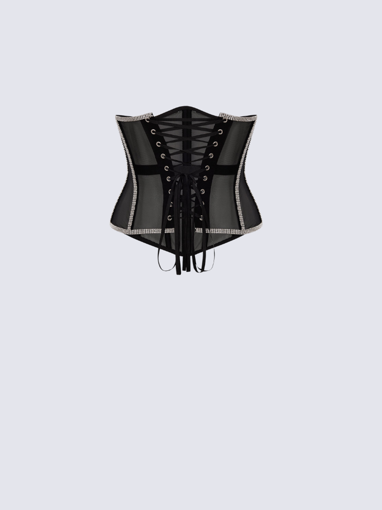 Cape with rhinestones 6